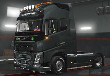 Мод Volvo FH16 2012 Reworked версия 3.1.1 для Euro Truck Simulator 2 (v1.31.x, 1.32.x)