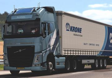Мод Volvo FH16 2012 Reworked версия 3.1.3 от 07.12.18 для Euro Truck Simulator 2 (v1.33.x, 1.34.x)