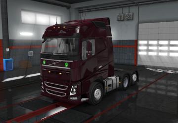 Мод Volvo FH16 2012 Reworked версия 3.1 для Euro Truck Simulator 2 (v1.31.x)