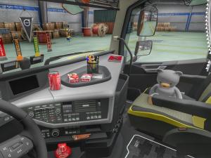 Мод Volvo FH16 Accessories + Interior версия 3.1 для Euro Truck Simulator 2 (v1.25.x, 1.26.x)