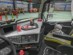 Мод Volvo FH16 Accessories + Interior версия 3.2 для Euro Truck Simulator 2 (v1.25.x, 1.26.x)