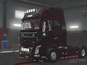 Мод Volvo FH16 Accessories + Interior версия 3.3 для Euro Truck Simulator 2 (v1.28.x)