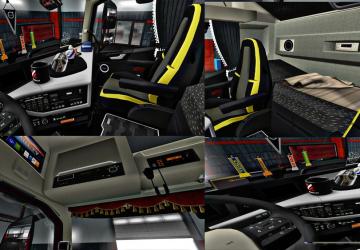 Мод Volvo FH16 Accessories + Interior версия 4.5 для Euro Truck Simulator 2 (v1.32.x)