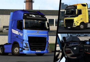 Мод Volvo FH5 2021 версия 1.0 для Euro Truck Simulator 2 (v1.43.x)