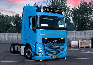 Мод Volvo FH5 2021 версия 2.0 для Euro Truck Simulator 2 (v1.48.x)