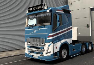 Мод Volvo FH5 2021 версия 2.0 для Euro Truck Simulator 2 (v1.48.x)