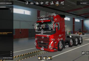 Мод Volvo FH5 2022 Brazilian Edit версия 1.0 для Euro Truck Simulator 2 (v1.43.x)