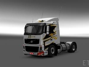 Мод Volvo FH 16 Edit версия 2.0 для Euro Truck Simulator 2 (v1.22-1.26)