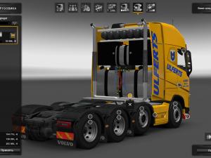 Мод Volvo FH 2012 8×4/10×4 версия 9.2 для Euro Truck Simulator 2 (v1.27.x, 1.28.x)