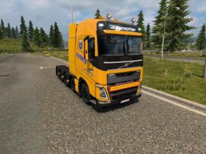 Мод Volvo FH 2012 8×4/10×4 версия 9.3 для Euro Truck Simulator 2 (v1.27, - 1.30.x)