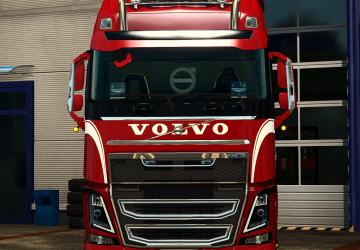 Мод Volvo FH 2012 версия 24.01 для Euro Truck Simulator 2 (v1.35.x)