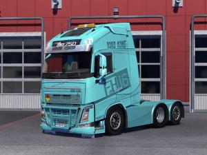 Мод Volvo FH 2013 версия 22.00s для Euro Truck Simulator 2 (v1.27.x)