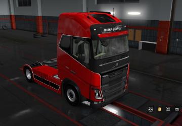 Мод Volvo FH 2013 версия 22.01s от 15.03.19 для Euro Truck Simulator 2 (v1.33.x, 1.34.x)