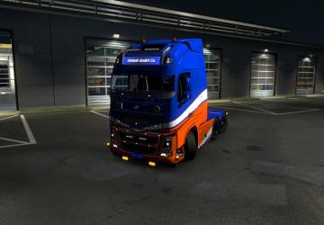 Мод Volvo FH 2013 версия 24.01s для Euro Truck Simulator 2 (v1.38.x)