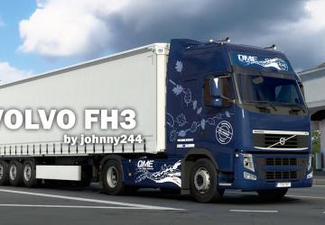 Мод Volvo FH 3rd Generation версия 1.051 (09.12.21) для Euro Truck Simulator 2 (v1.41.x, - 1.43.x)