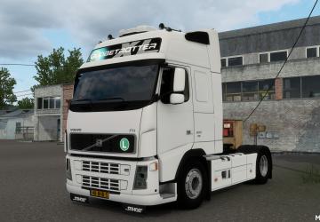 Мод Volvo FH II-III MegaMod версия 9.0 для Euro Truck Simulator 2 (v1.54.x)