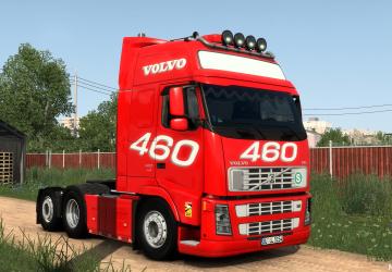Мод Volvo FH II-III MegaMod версия 9.0 для Euro Truck Simulator 2 (v1.54.x)