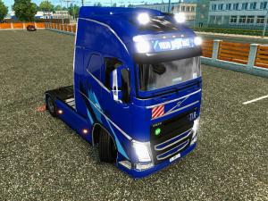 Мод Volvo FH Simple Edit версия 11.07.17 для Euro Truck Simulator 2 (v1.27х)