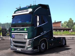 Мод Volvo FH Simple Edit версия 15.01.17 для Euro Truck Simulator 2 (v1.26)