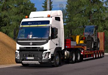 Мод Volvo FM/FMX fix версия 1.9 для Euro Truck Simulator 2 (v1.47.x)