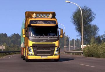 Мод Volvo FM/FMX fix версия 1.0 для Euro Truck Simulator 2 (v1.35.x, 1.36.x)