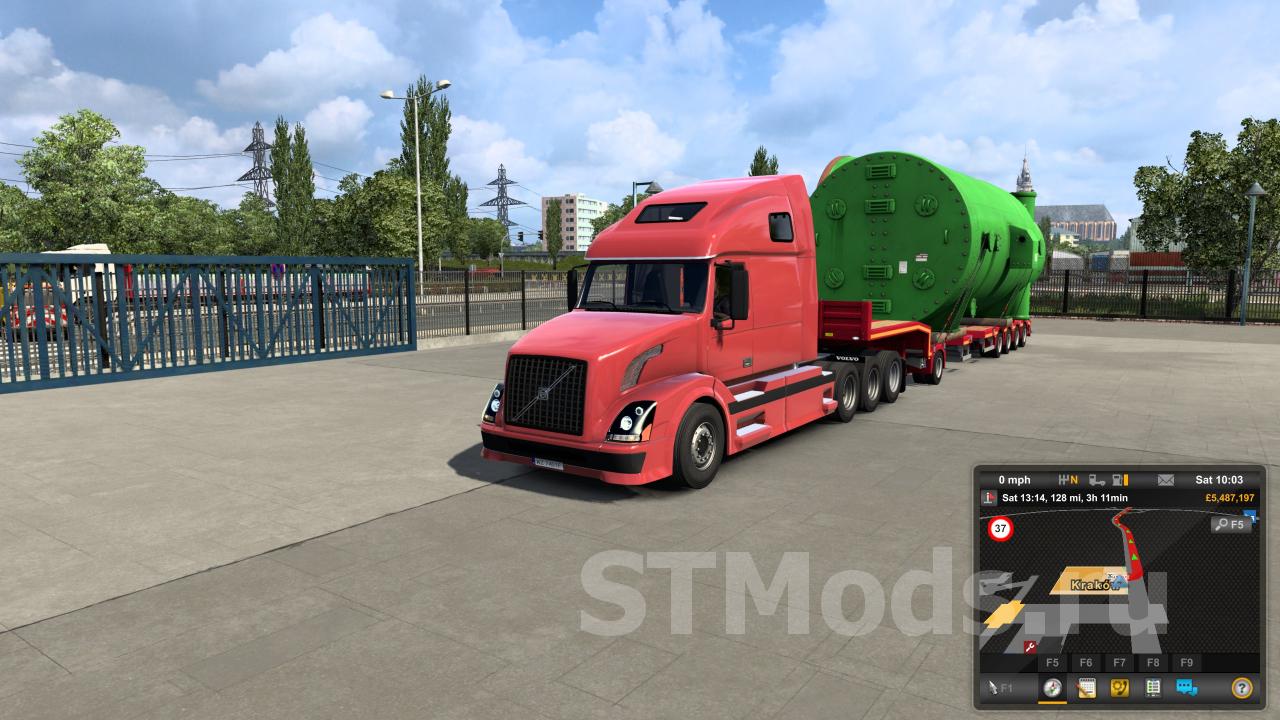 Скачать мод Volvo VNL670 версия 1.6.2 для Euro Truck Simulator 2 (v1.47.x)