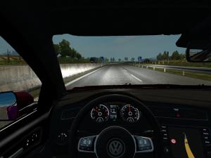 Мод Volkswagen Golf GTI 7 версия 1.0 для Euro Truck Simulator 2 (v1.27.x)