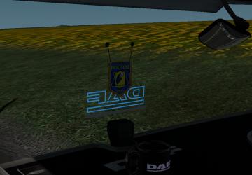 Мод Вымпел ФК Ростов версия 1.0 для Euro Truck Simulator 2 (v1.21.x, - 1.43.x)