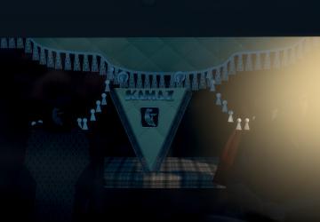 Мод Вымпел Камаз для Euro Truck Simulator 2 (v1.50-1.57)