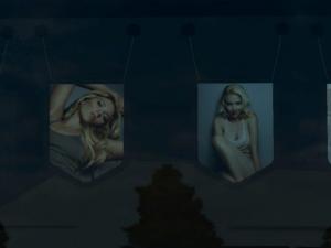 Мод Вымпелы Scarlett Johansson версия 1.0 для Euro Truck Simulator 2 (v1.21.x, - 1.43.x)