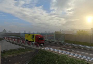 Карту Вымышленная карта Польши версия 1.0 для Euro Truck Simulator 2 (v1.35.x)