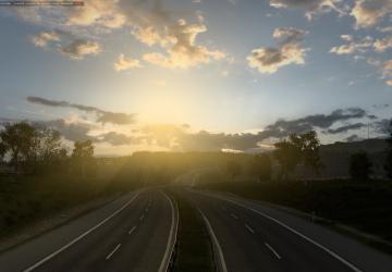 Мод Weather 2.0 версия 3.0 для Euro Truck Simulator 2 (v1.49.x)