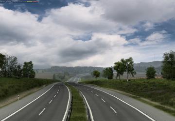 Мод Weather 2.0 версия 1.0 для Euro Truck Simulator 2 (v1.45.x)