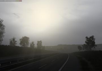 Мод Weather 2.0 версия 1.0 для Euro Truck Simulator 2 (v1.45.x)