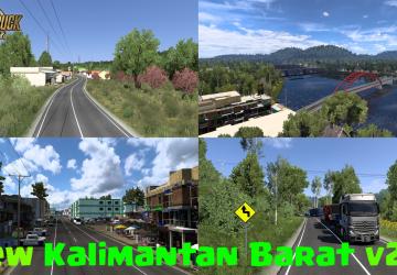 West Kalimantan версия 2.0 для Euro Truck Simulator 2 (v1.56.x, - 1.58.x)