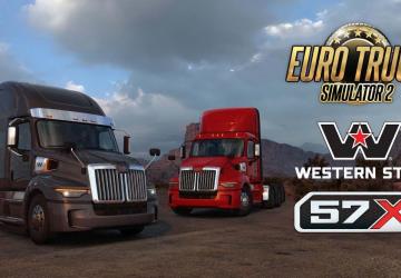 Мод Western Star 57X версия 1.2 для Euro Truck Simulator 2 (v1.46.x)