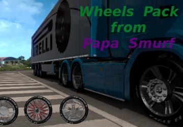 Мод Wheel Pack версия 1.0 для Euro Truck Simulator 2 (v1.39.x)