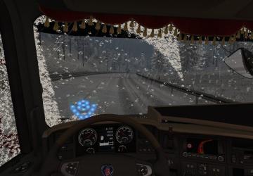 Мод Winter Mod версия 1.5 для Euro Truck Simulator 2 (v1.34.x)