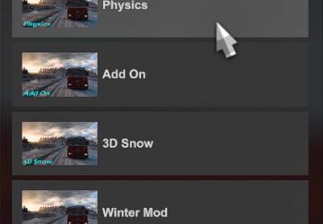 Мод Winter Mod версия 1.5 для Euro Truck Simulator 2 (v1.34.x)