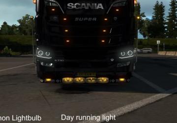 Мод Xenon Lightbulb версия 1.0 для Euro Truck Simulator 2 (v1.31.x, 1.32.x)