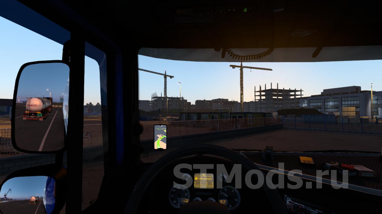 Скачать мод Yandex Navigator версия 1.0 для Euro Truck Simulator 2  (v1.40.x, 1.41.x)