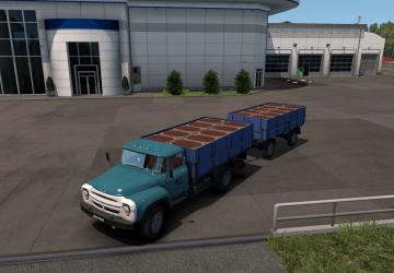 Мод Зил-130/131/133 версия 05.08.19 для Euro Truck Simulator 2 (v1.35.x, 1.36.x)