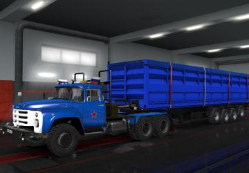 Мод Зил-130/131/133 версия 09.11.18 для Euro Truck Simulator 2 (v1.32.x, - 1.34.x)