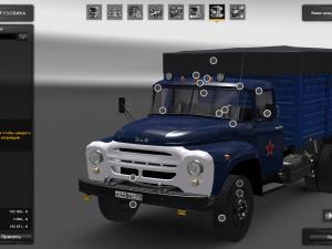 Мод Зил-130/131/133 версия 24.04.17 для Euro Truck Simulator 2 (v1.26.x)