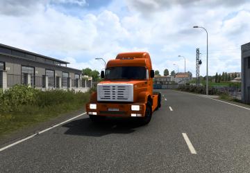 Мод ЗИЛ 5423 версия 31.12.22 для Euro Truck Simulator 2 (v1.46.x)