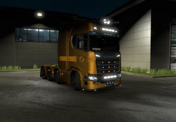 Мод Звук для двигателей Scania DC13 & DC16 V8 v1.3 для Euro Truck Simulator 2 (v1.47.x)