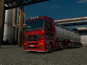 Мод Звук Actros V8 Open Pipe для Mercedes-Benz MP1 v24.07.17 для Euro Truck Simulator 2 (v1.27.x, - 1.36.x)