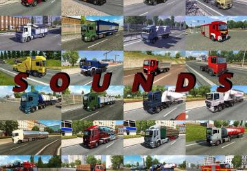 Мод Звуки для Truck Traffic Pack от Jazzycat версия 1.3 для Euro Truck Simulator 2 (v1.32.x, - 1.34.x)