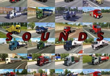 Мод Звуки для Truck Traffic Pack от Jazzycat версия 3.5 для Euro Truck Simulator 2 (v1.32.x, - 1.34.x)