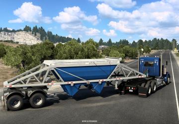 Обновление ETS 2: 1.43, подробности о прицепах-самосвалах в собственность